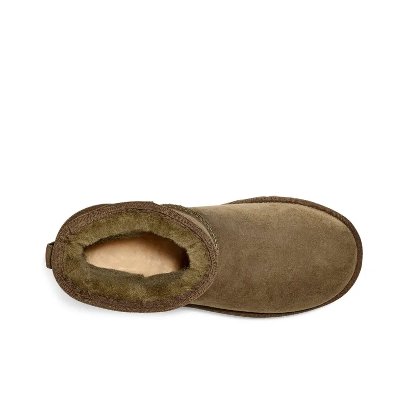 UGG Essential Snow Boots Women's Gray Green-4