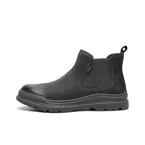 C°BANNER Ankle Length Chelsea Boots Men's Gray