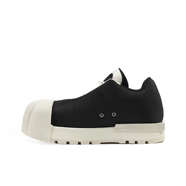 MAOZYWORLD x FVVO Ankle Boots Unisex Black White-6
