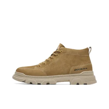 Dickies Minimalist Style Versatile Fleece Lined Workwear Outdoor Boots Men's Light Brown