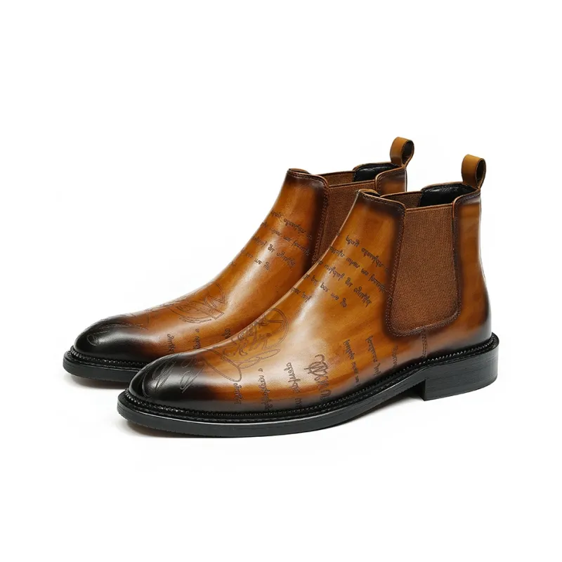 ASTON M.JAZZ Short Chelsea Boots Men's-2