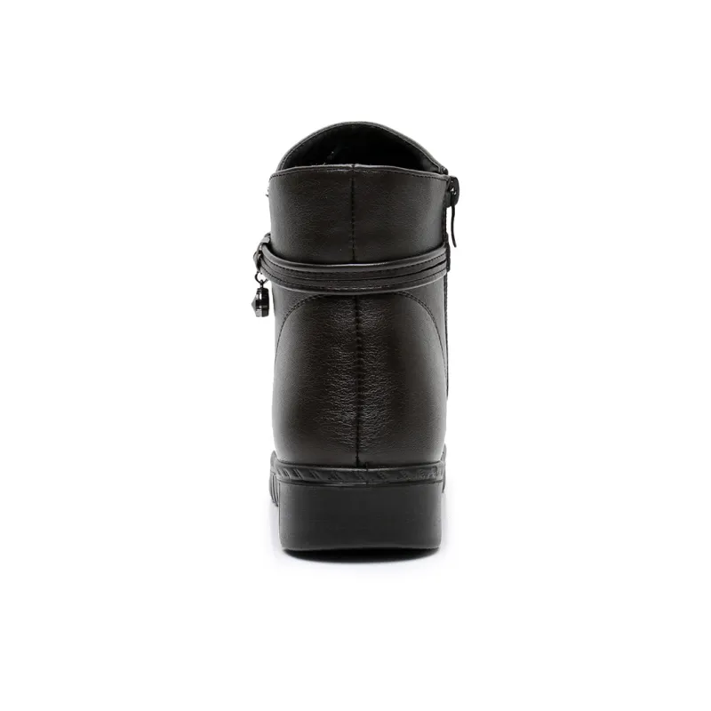 EGCHI Ankle Boots Women's Black-3