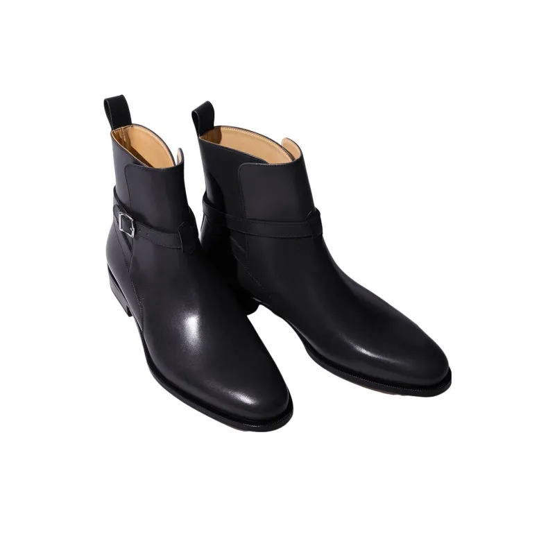SCAROSSO Buckled Ankle Boots-2