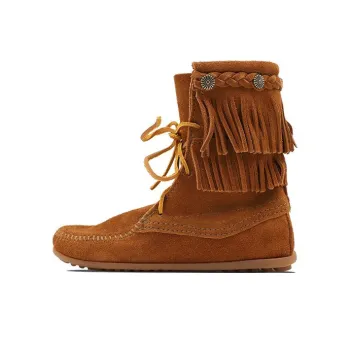 MINNETONKA Ankle Boots Women's Brown