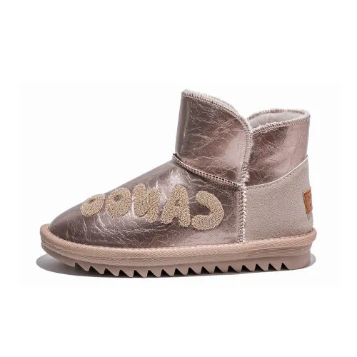 HUANQIU Crew Snow Boots Women's Gunmetal
