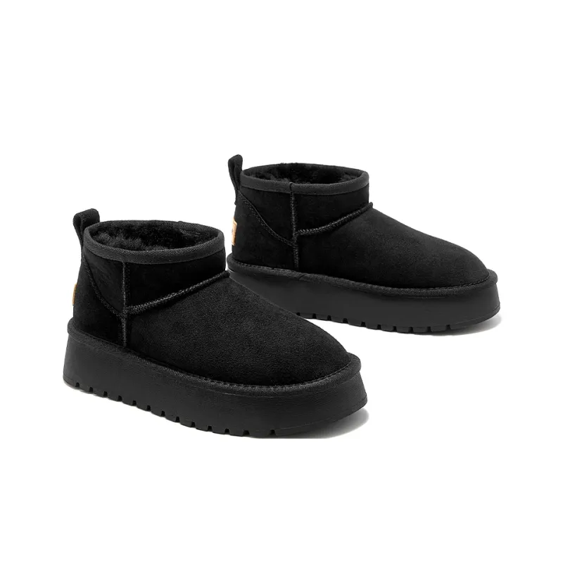 Beau Today Snow Boots Women's Camel/Black/Apricot-9