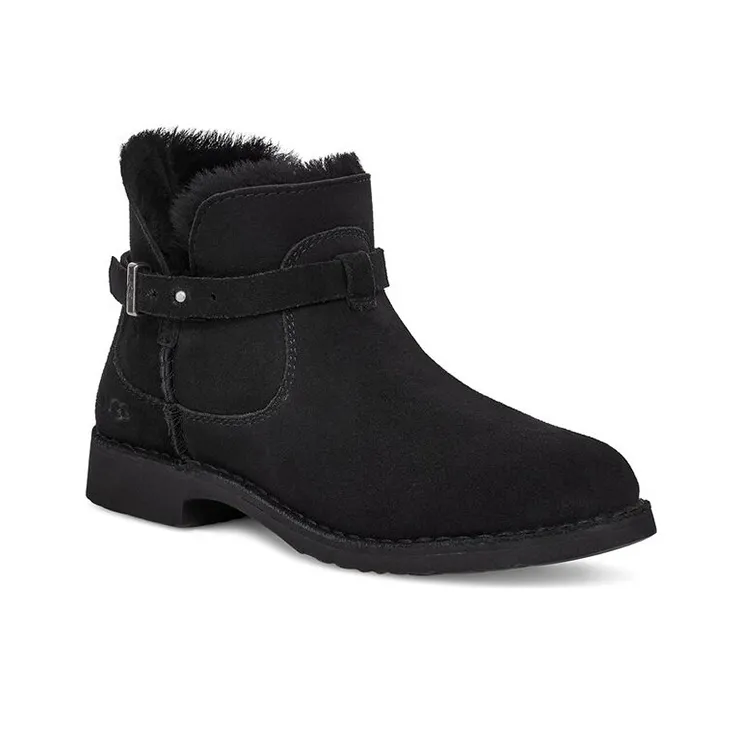 UGG Elisa Fleece Lined Snow Boots Black Women's-2