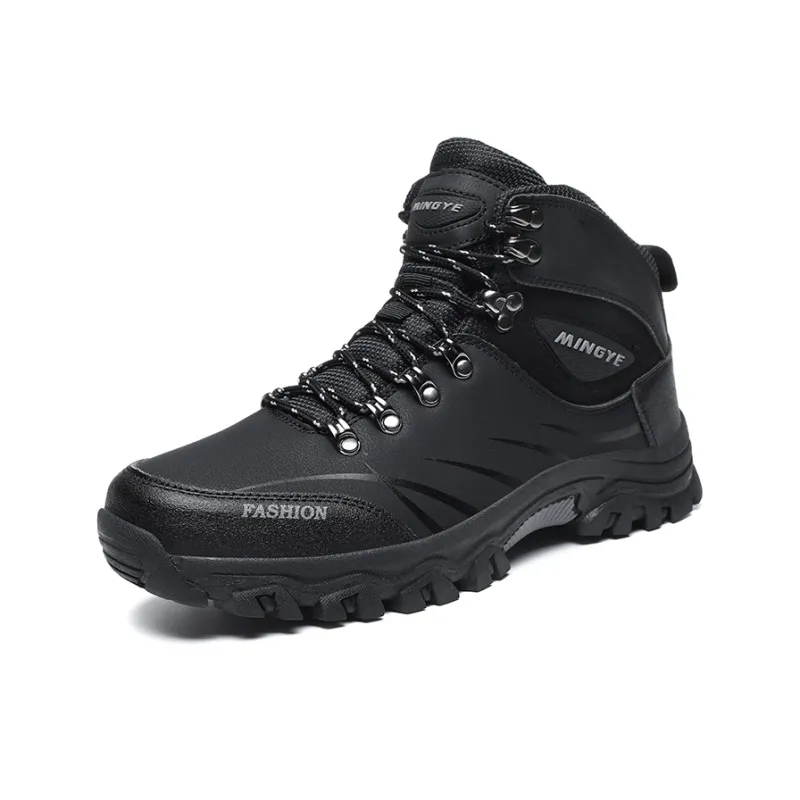 MUSNODO Thermal Cushioning Slip Resistant Short Snow Boots Men's-1