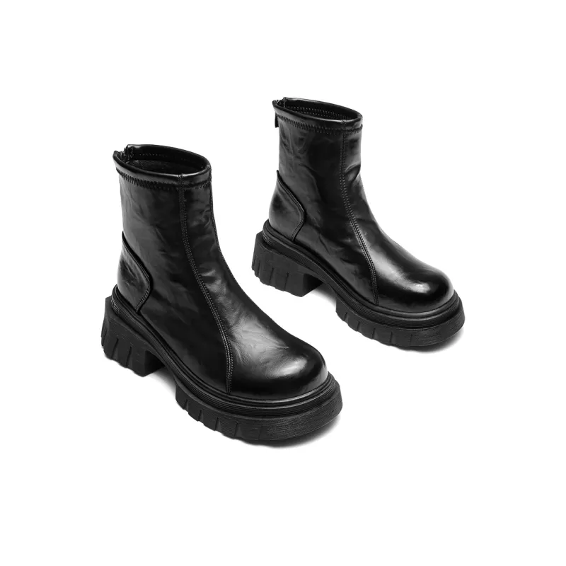 Strongman 3515 Chelsea Boots Women's Black-4