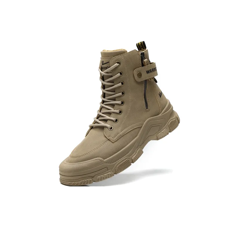 Warrior Short Martin Boot Men's Khaki-2