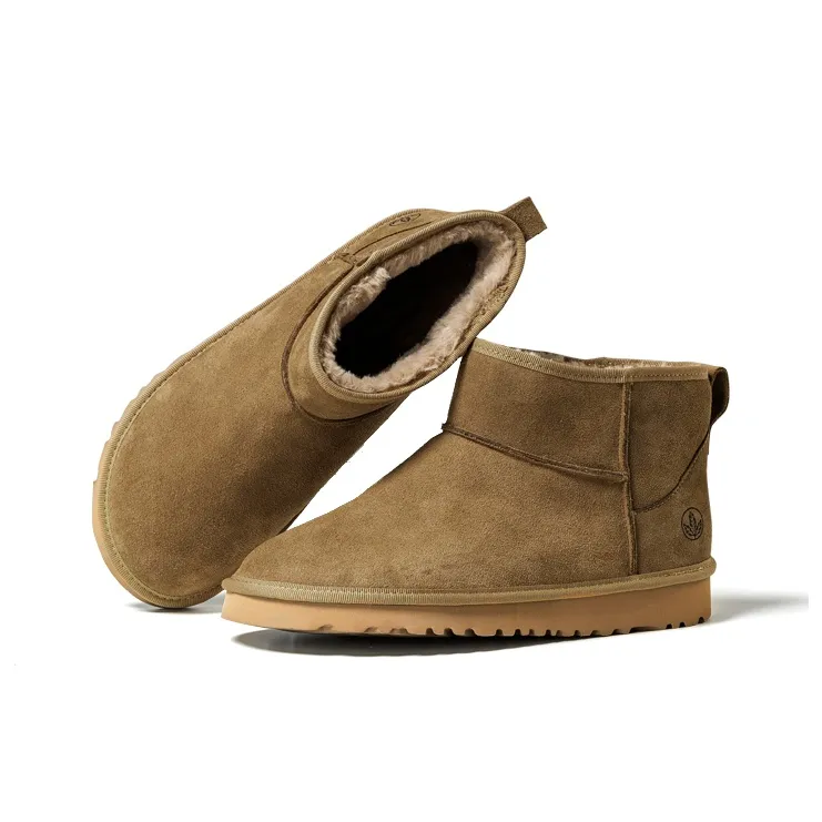 LEAVELAND Warm Crew Snow Boots Unisex-3