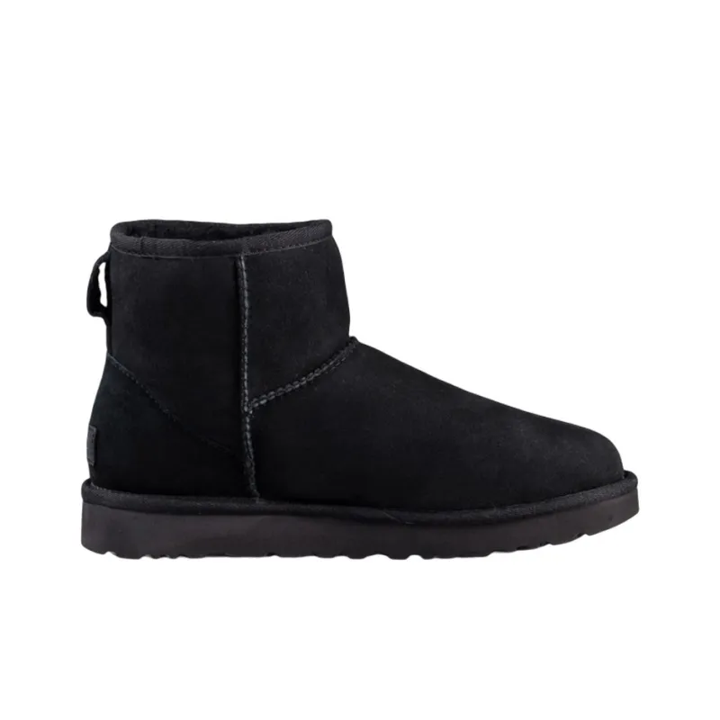 UGG Classic Mini Ii Boot Black Women's-1