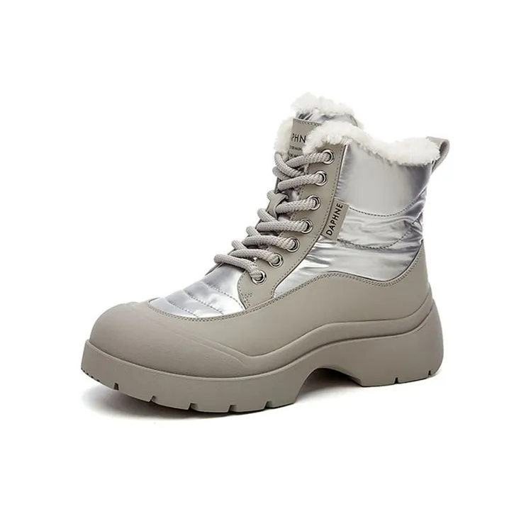 DAPHNE Ankle Boots Women's Silver-4