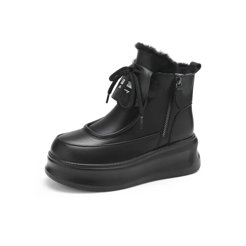 BAIJIHONG Women's Boots Ankle Boots Women's-7