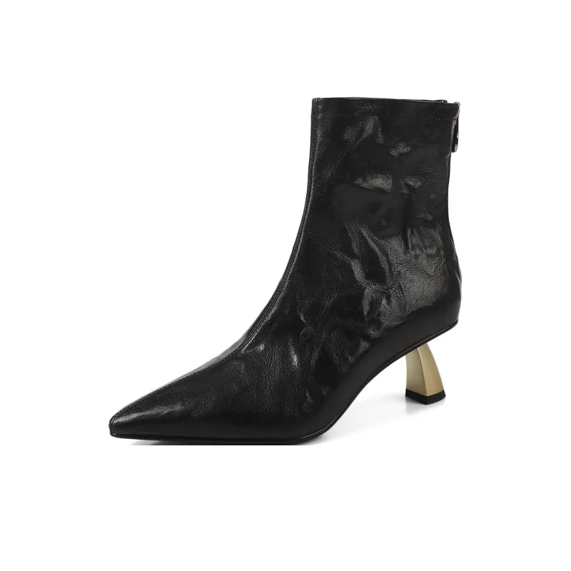 XIAOAJUE Ankle Boots Women's-5