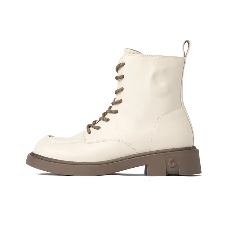 JOSINY Ankle Boots Women's Black/White/Brown-6