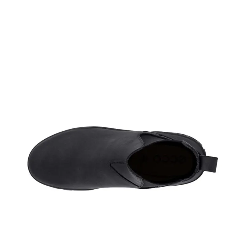 Ecco Short Chelsea Boots Men's Black-2