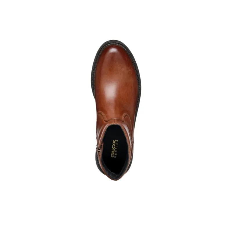 GEOX Serilda Ankle Boots 3cm Women's Brown-4