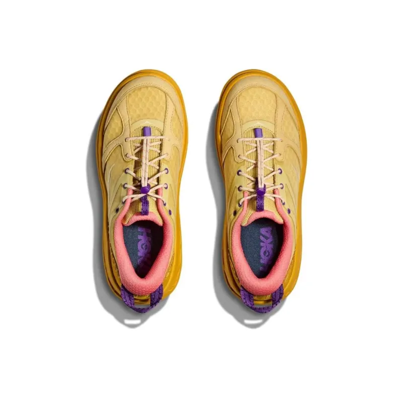 HOKA ONE ONE Bondi B3LS Flaxseed Varsity Yellow-4