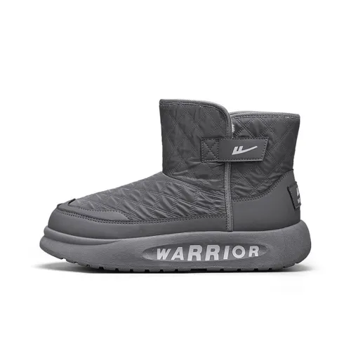 Warrior Short Snow Boots Men's Gray