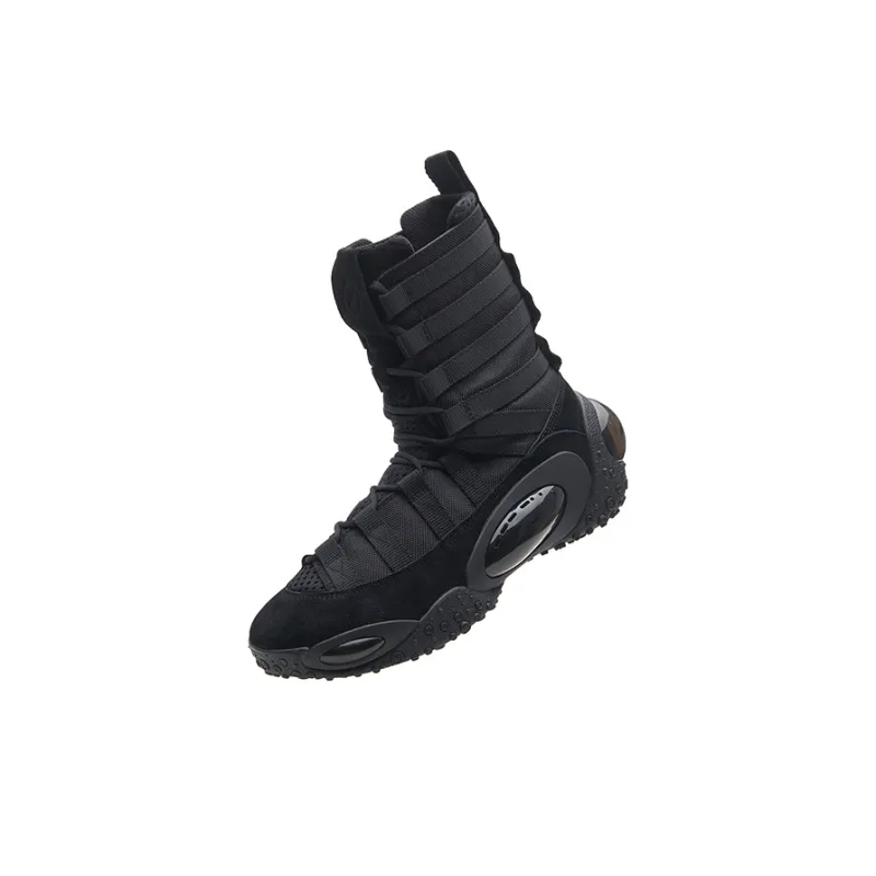 Senzubean Chao Fang Tactical Boots Crew SZB Fairy Bean Martin Boots Men's-3