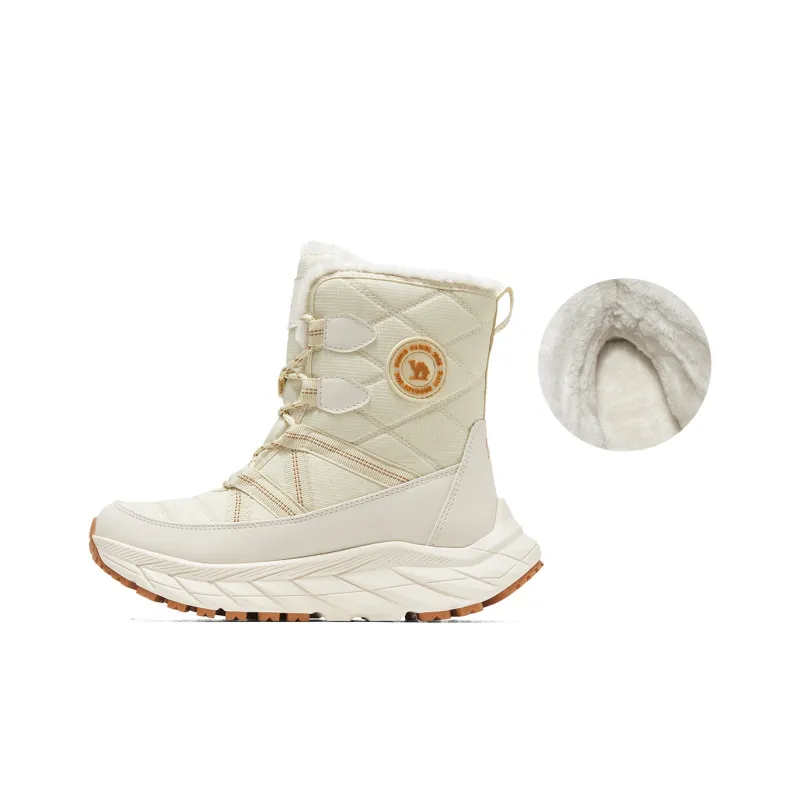 CAMEL Warm Wear-Resistant Height Increasing Coverage Balance Crew Snow Boots Women's-1