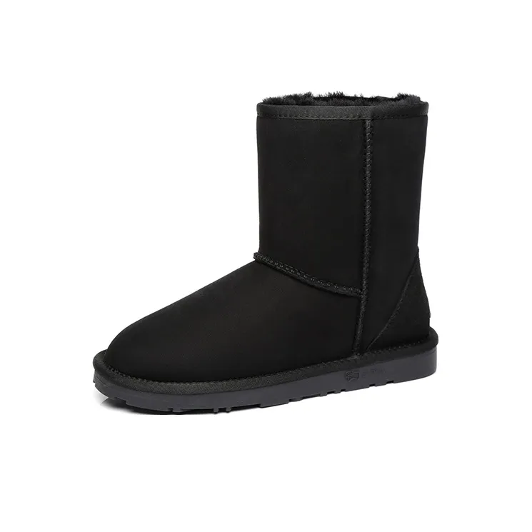 EVERAU Snow Boots Unisex Solid Color-1
