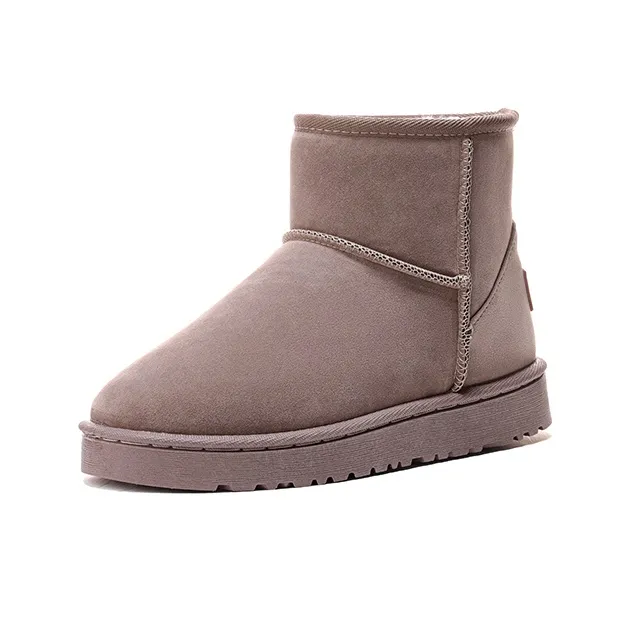 Warrior Short Snow Boots Women's Dusty Pink-1