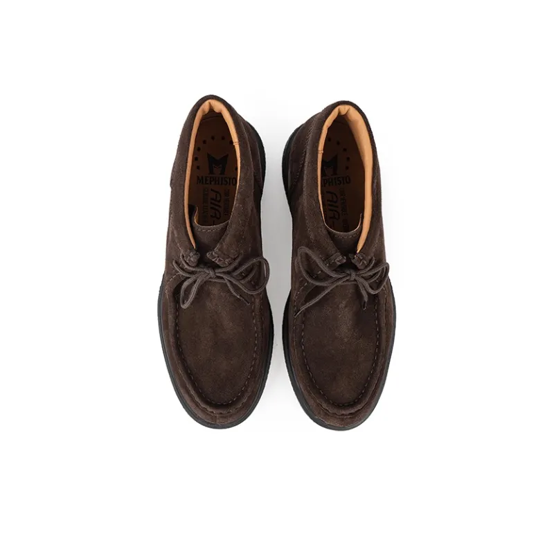 MEPHISTO Ankle Boots Men Blue/Dark Brown-10