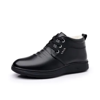 EGCHI Ankle Boots Men Black