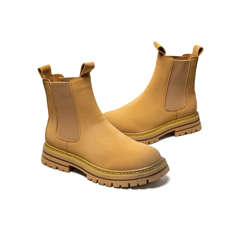 WEISHIBANGWEI Chelsea Boots Men's-2