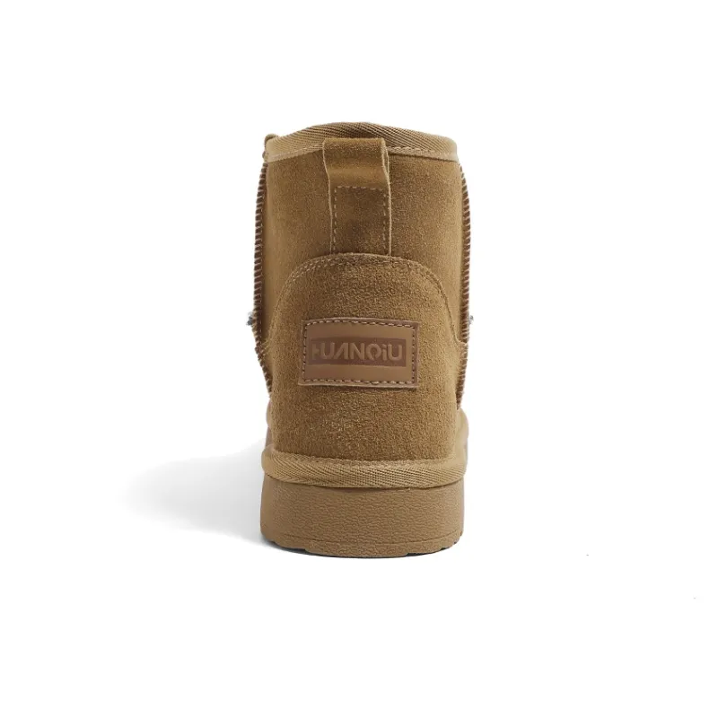 HUANQIU Short Snow Boots Unisex-3