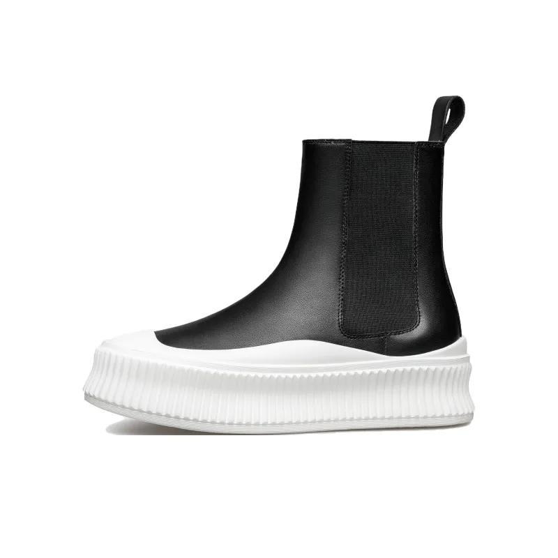 ZRO Short Chelsea Boots 4.6cm Women's Black-0