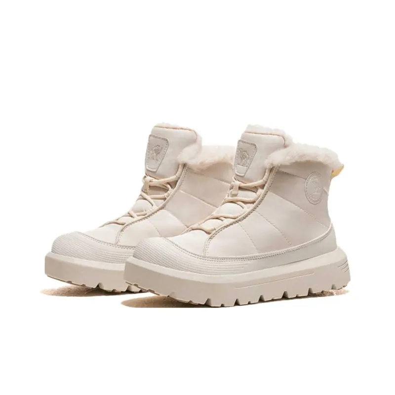CAMEL Warm Height Increasing Crew Snow Boots Women's-2