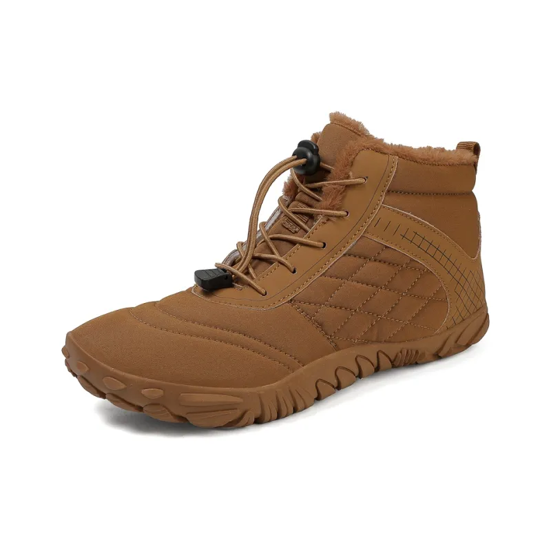 MUSNODO Thermal Waterproof Cushioning Short Snow Boots Men's-14