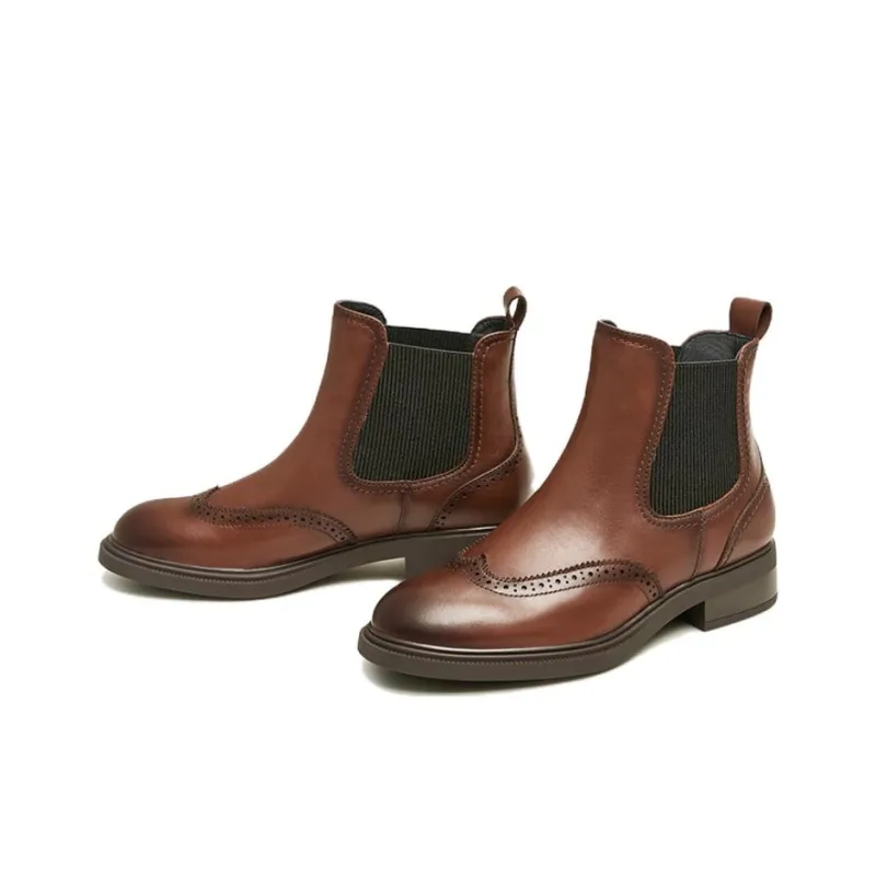 BATA Short Chelsea Boots 3.5cm Women's-4