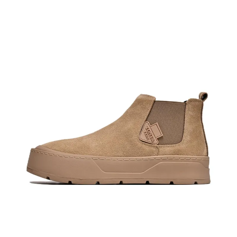 Crocodile Short Chelsea Boots Men's-18