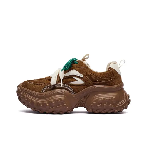FCS Anti Slip And Wear Resistant Warm Low Top Chunky Sneakers Women's