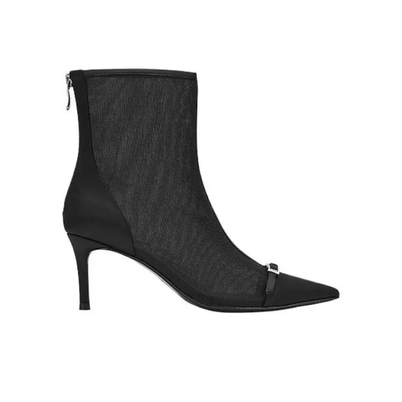 73Hours Midnight Flash Star Ankle Boots Women's Black-1