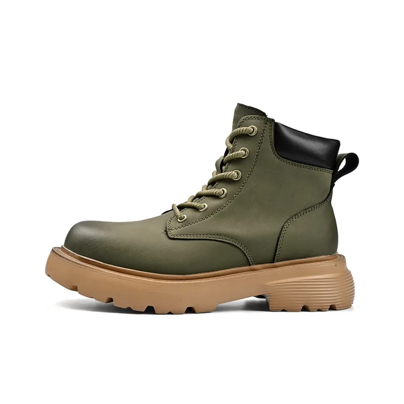 Dunnu Martin Boots Men Gold-9
