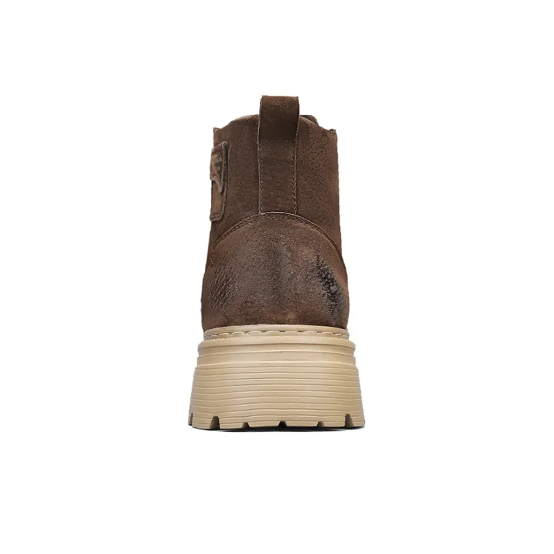 G.N.SHIJIA Short Martin Boot 5.5CM Men's-12