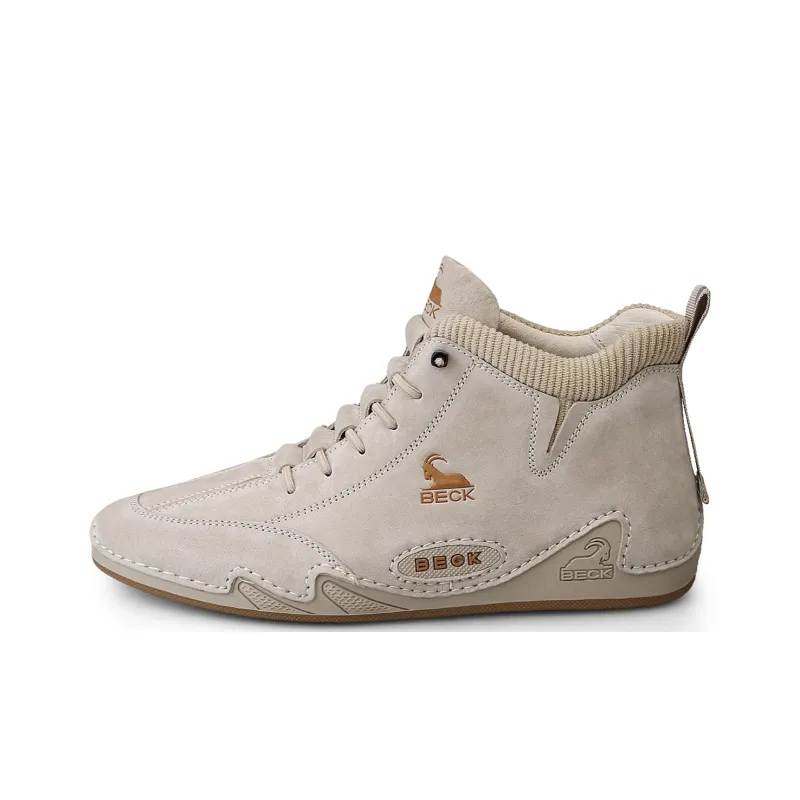 BECK Ankle Boots Unisex Gray, Sand-6