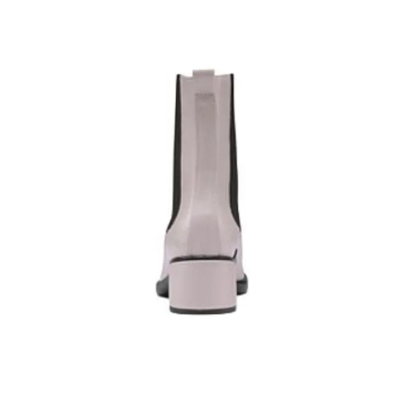 Ecco Short Chelsea Boots 5cm Women's Gray Pink-5