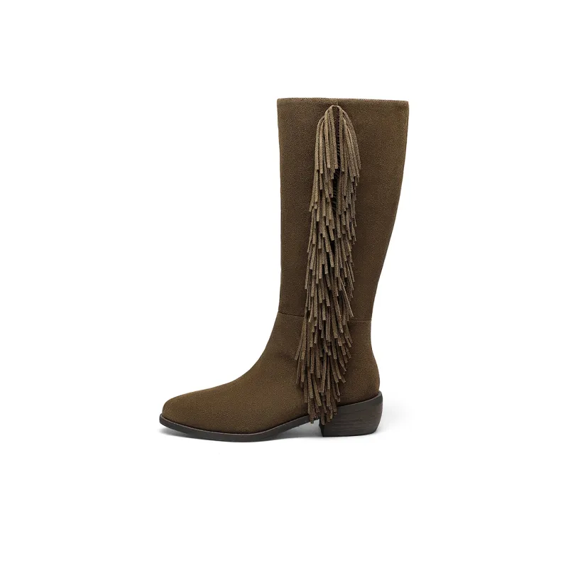 GOLDLION Knee high Boots Women's-4