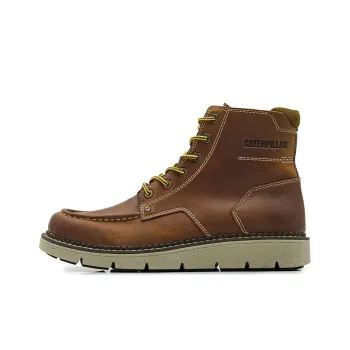 CAT Covert Collection Ankle Length Martin Boot Brown