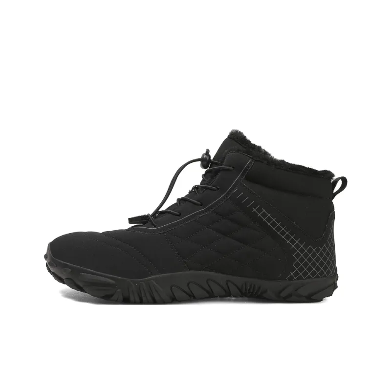 MUSNODO Thermal Waterproof Cushioning Short Snow Boots Men's-0