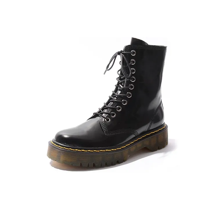 STEVE MADDEN Martin Boots Women's Black-1
