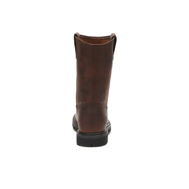 CAT Ankle Boots Men Brown-4