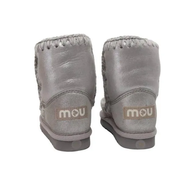 Mou Kids Eskimo Metallic-sheen Boots-2