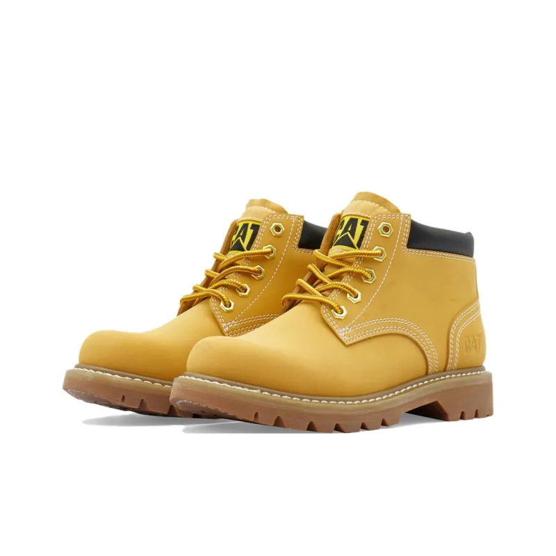 CAT Short Martin Boot Unisex Yellow-1